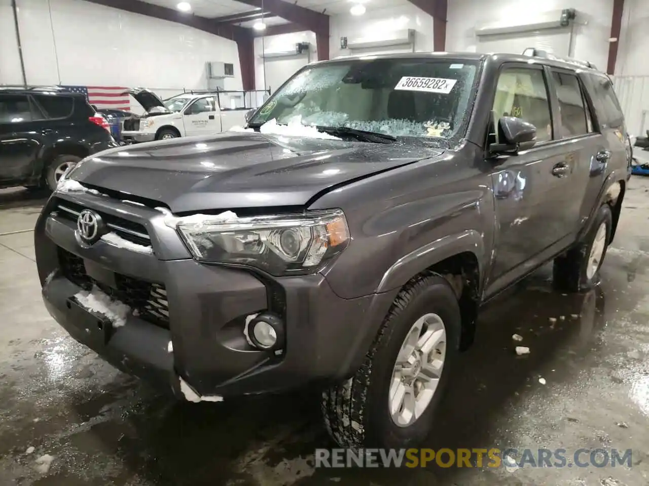 2 Photograph of a damaged car JTEBU5JR6L5831254 TOYOTA 4RUNNER 2020