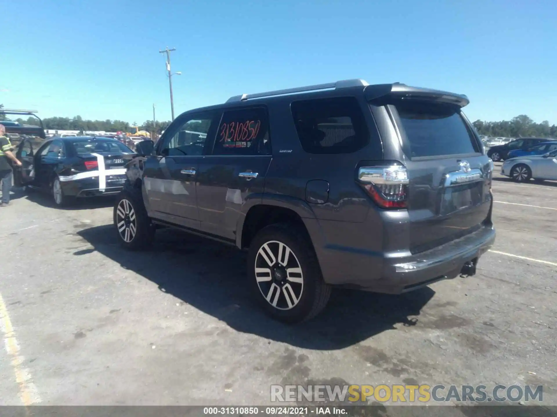 3 Photograph of a damaged car JTEBU5JR6L5831268 TOYOTA 4RUNNER 2020