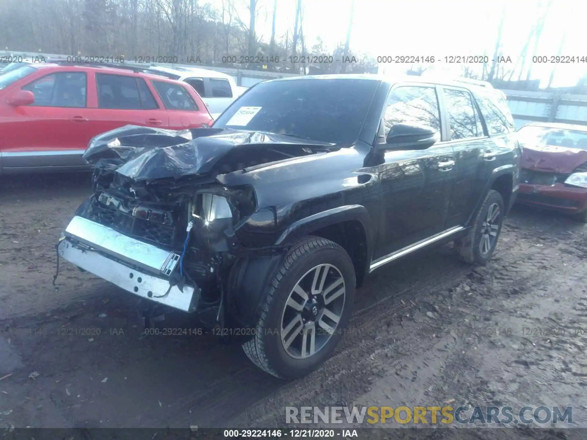 2 Фотография поврежденного автомобиля JTEBU5JR7L5740526 TOYOTA 4RUNNER 2020