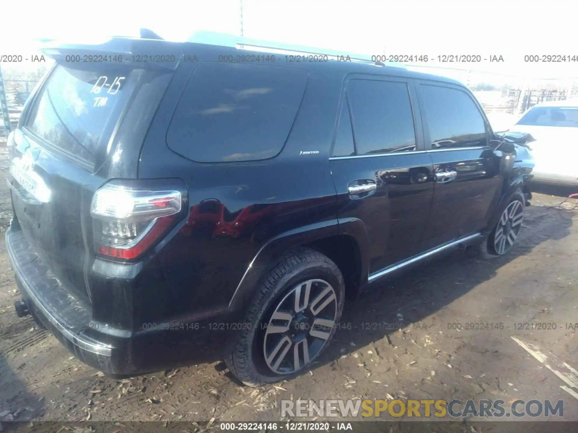 4 Фотография поврежденного автомобиля JTEBU5JR7L5740526 TOYOTA 4RUNNER 2020