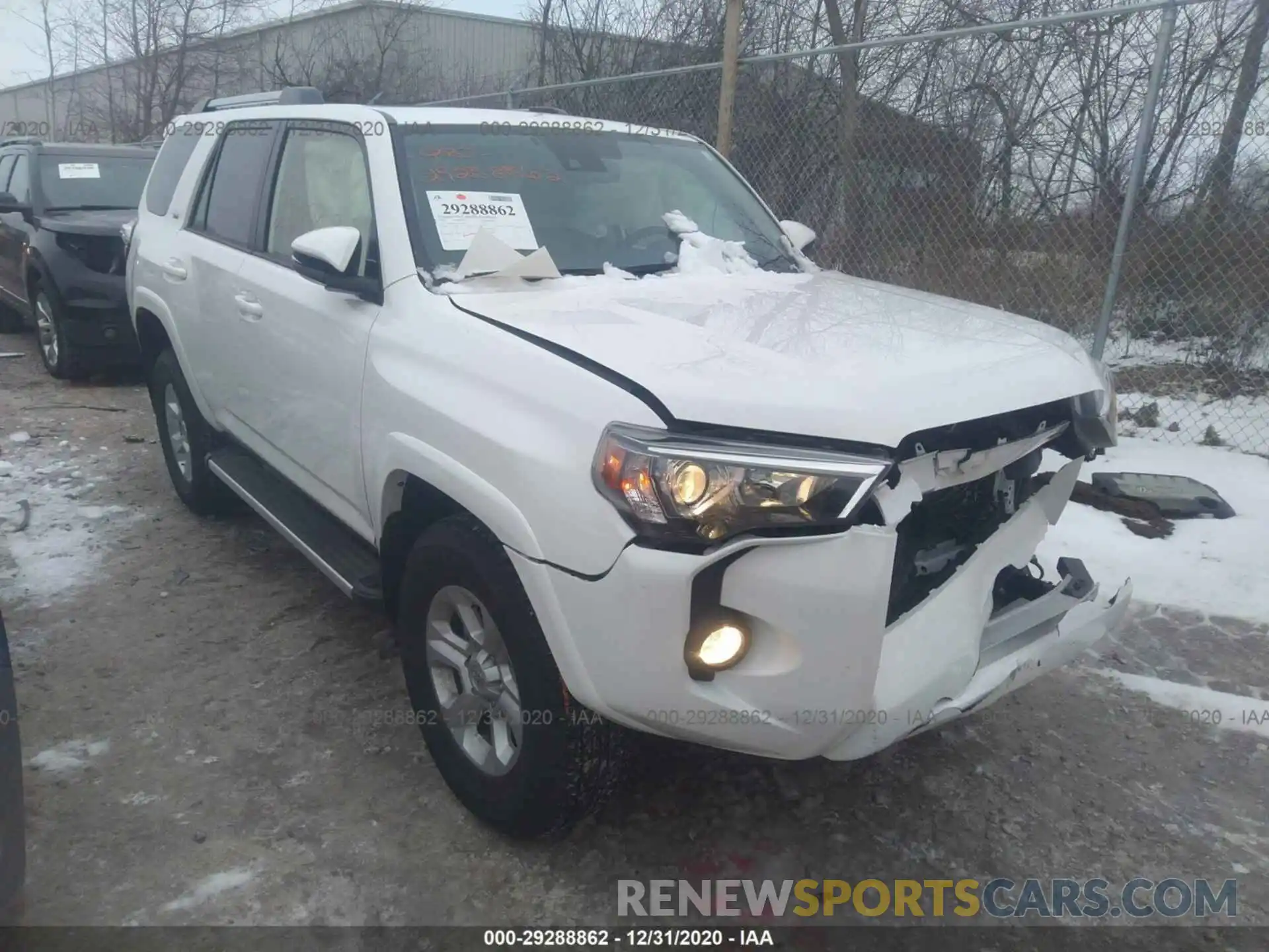 1 Photograph of a damaged car JTEBU5JR7L5741899 TOYOTA 4RUNNER 2020