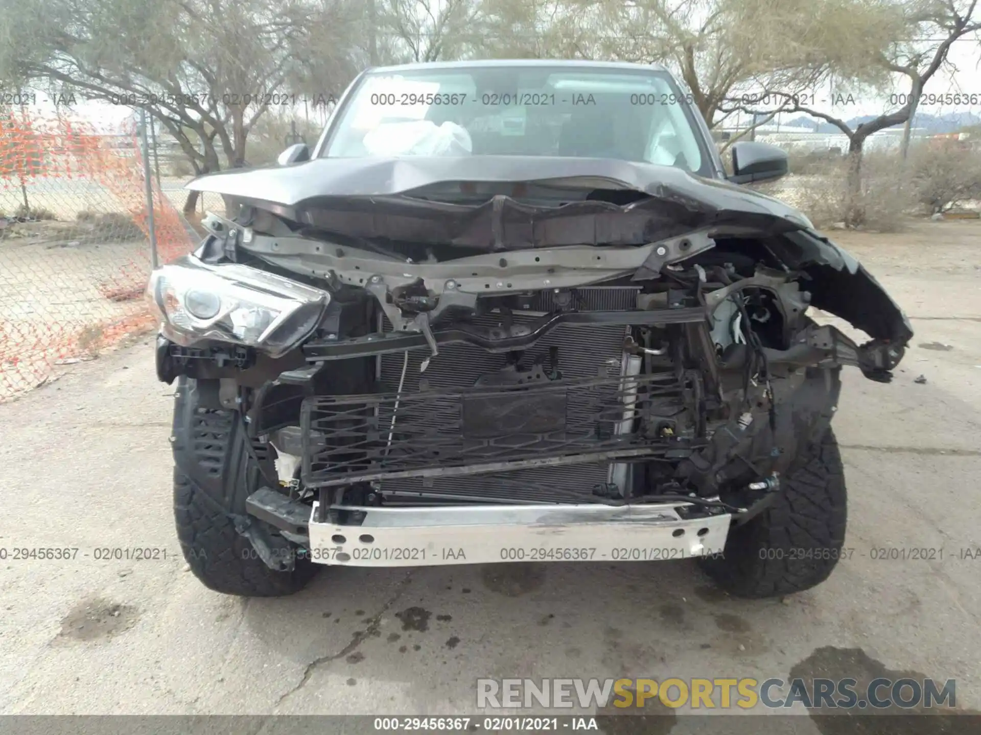 6 Photograph of a damaged car JTEBU5JR7L5745595 TOYOTA 4RUNNER 2020