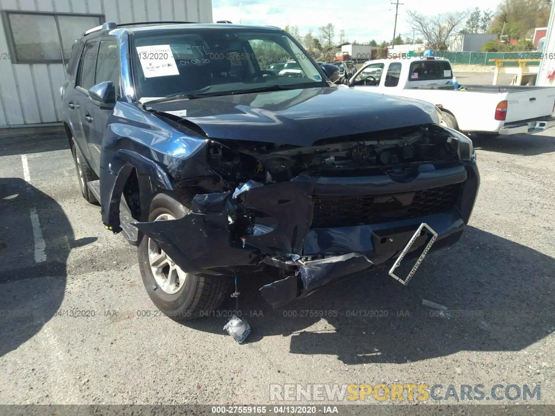 6 Photograph of a damaged car JTEBU5JR7L5746455 TOYOTA 4RUNNER 2020