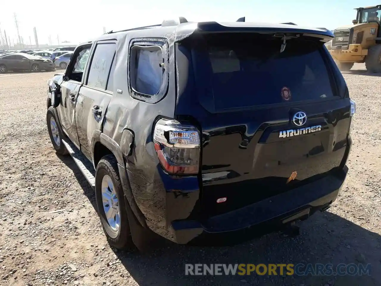 3 Photograph of a damaged car JTEBU5JR7L5748187 TOYOTA 4RUNNER 2020