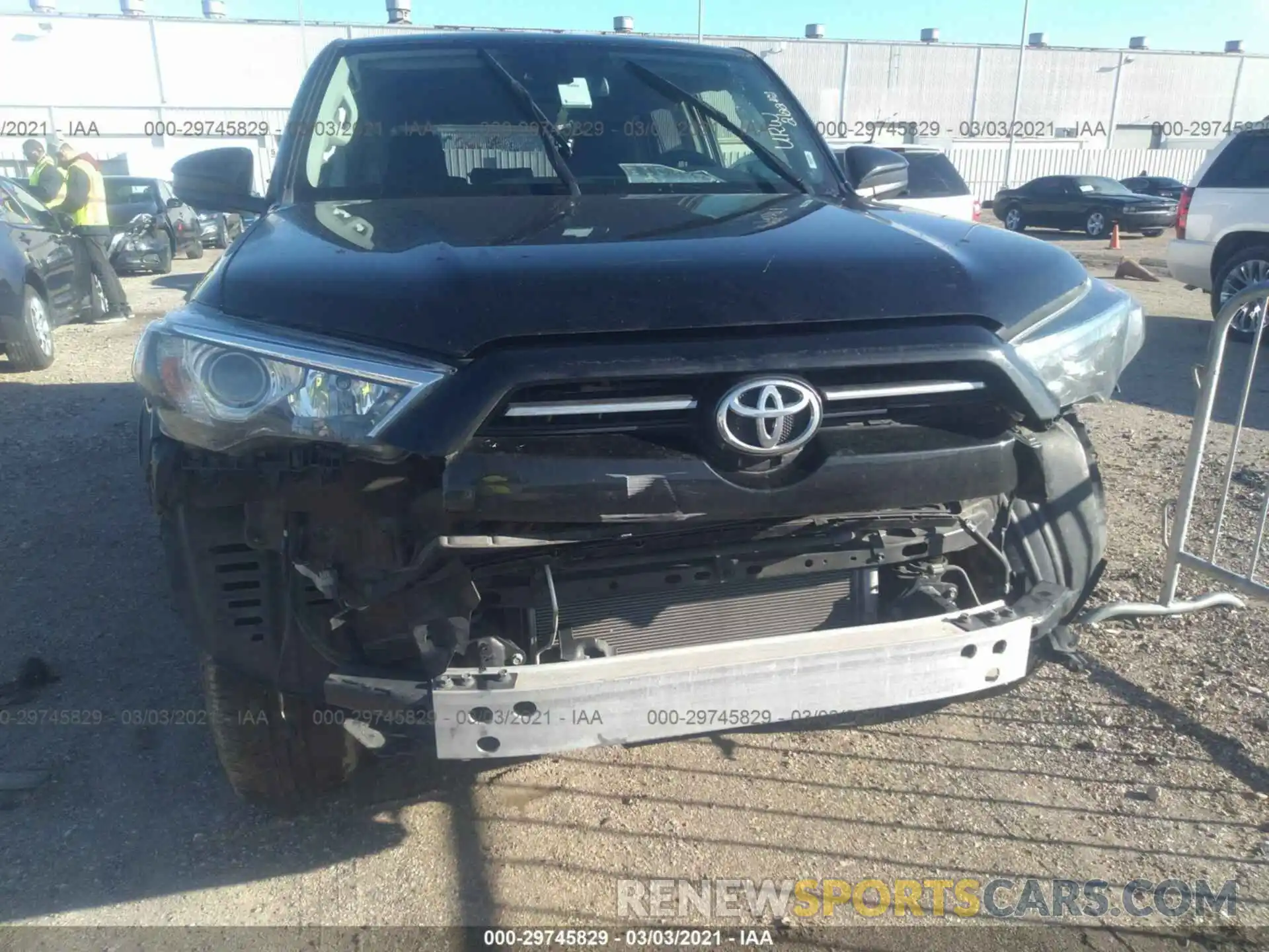 6 Photograph of a damaged car JTEBU5JR7L5749713 TOYOTA 4RUNNER 2020