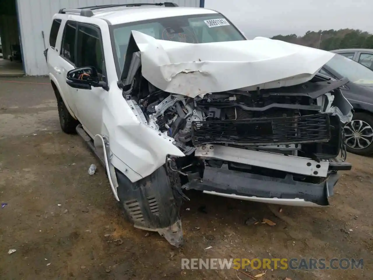 1 Photograph of a damaged car JTEBU5JR7L5758377 TOYOTA 4RUNNER 2020