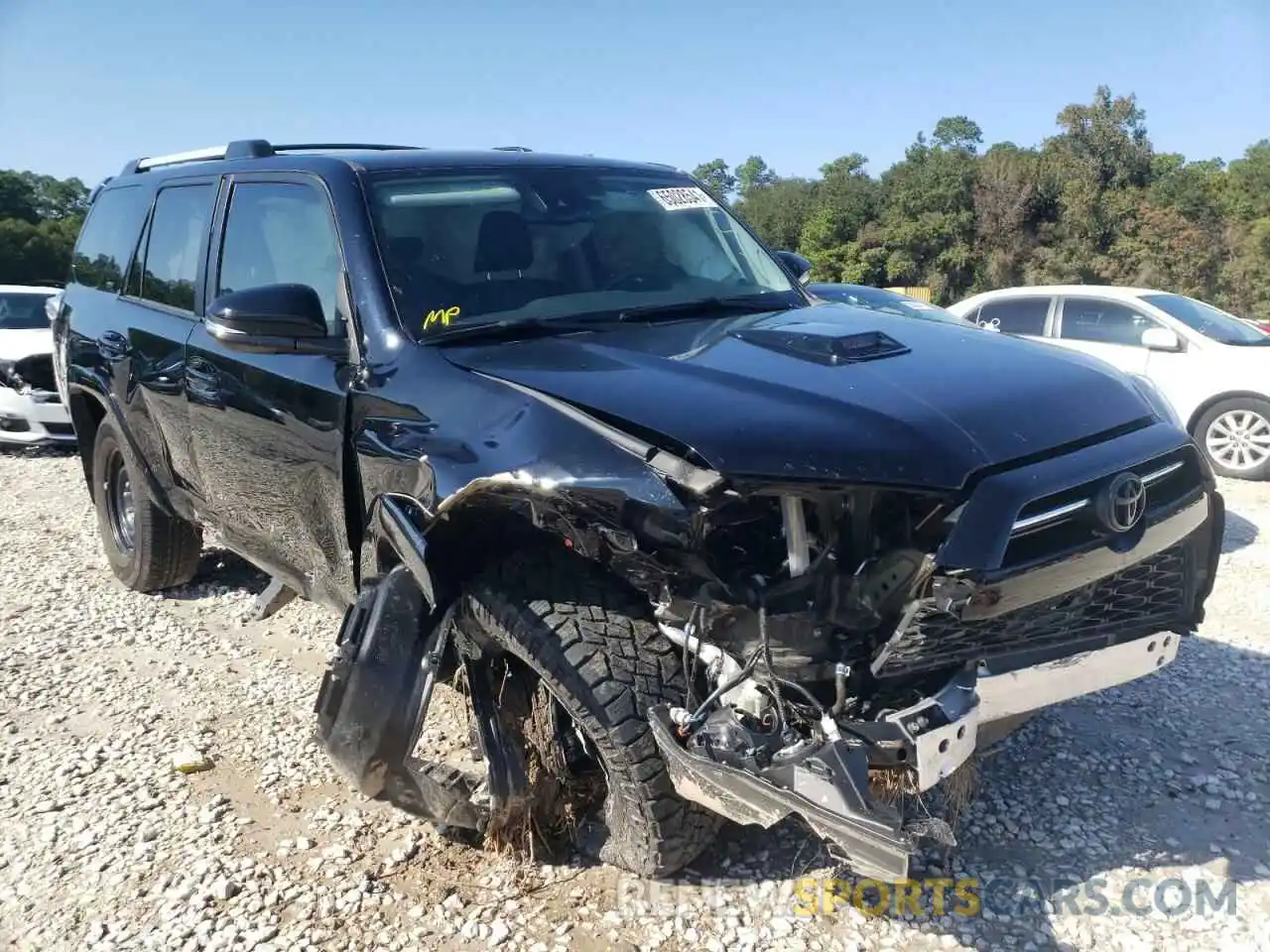 1 Photograph of a damaged car JTEBU5JR7L5762283 TOYOTA 4RUNNER 2020