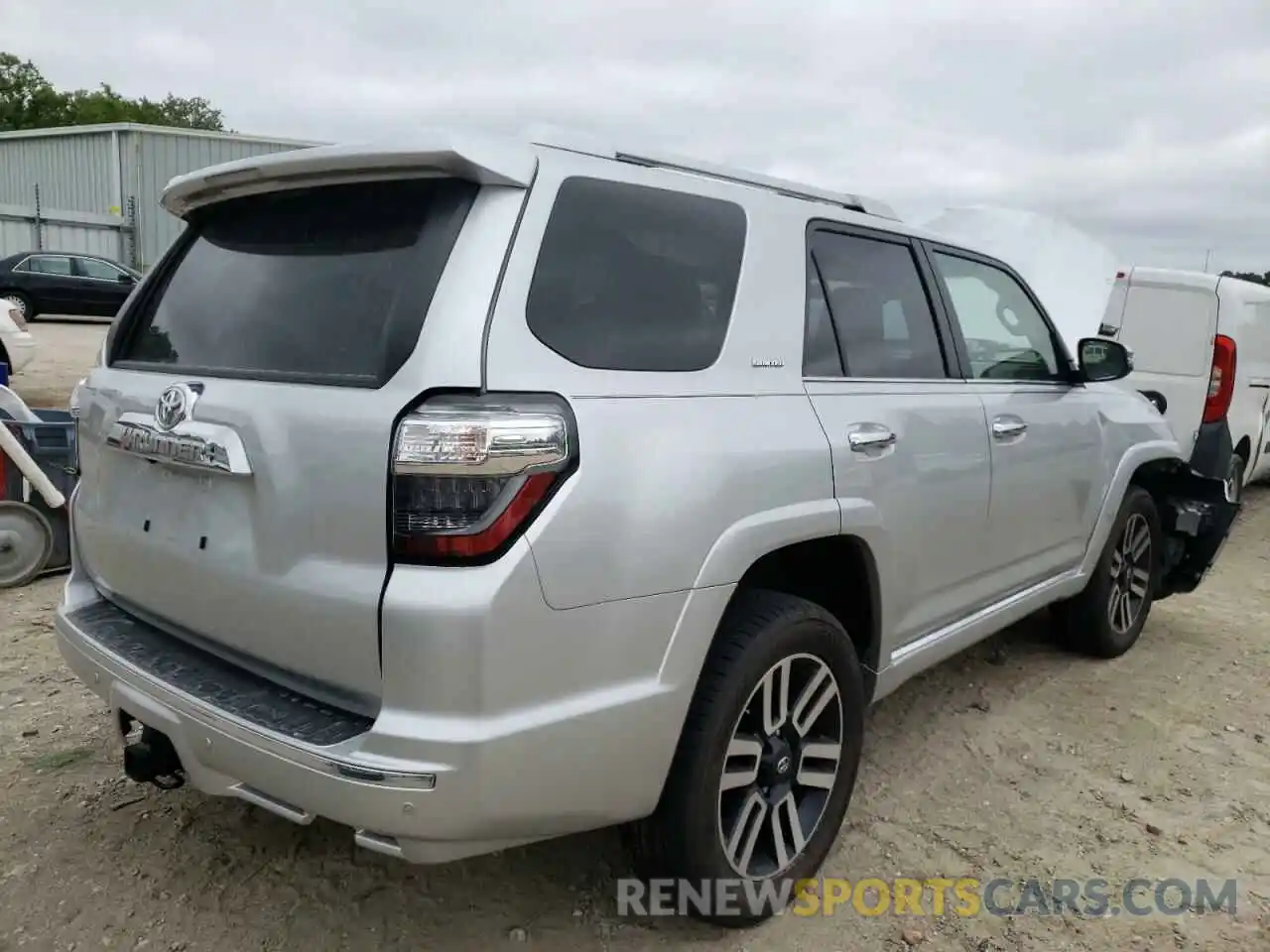 4 Photograph of a damaged car JTEBU5JR7L5762641 TOYOTA 4RUNNER 2020