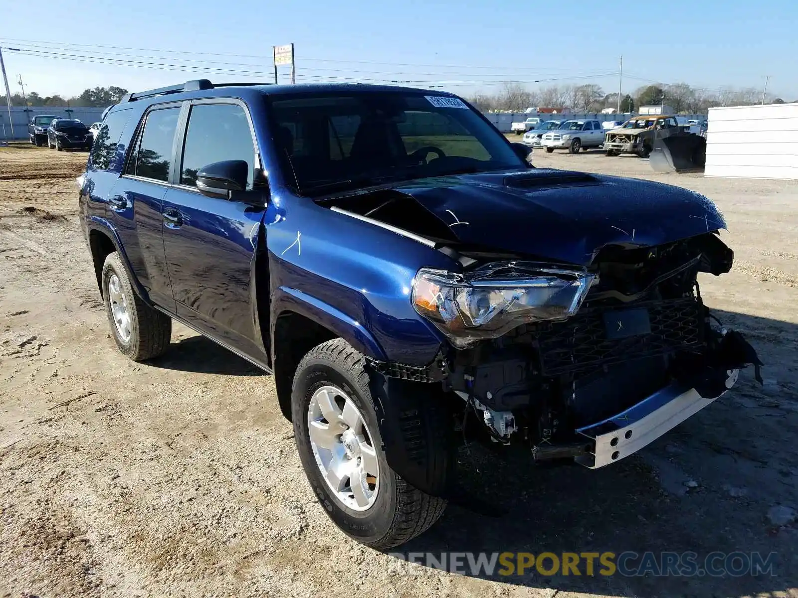 1 Photograph of a damaged car JTEBU5JR7L5763210 TOYOTA 4RUNNER 2020