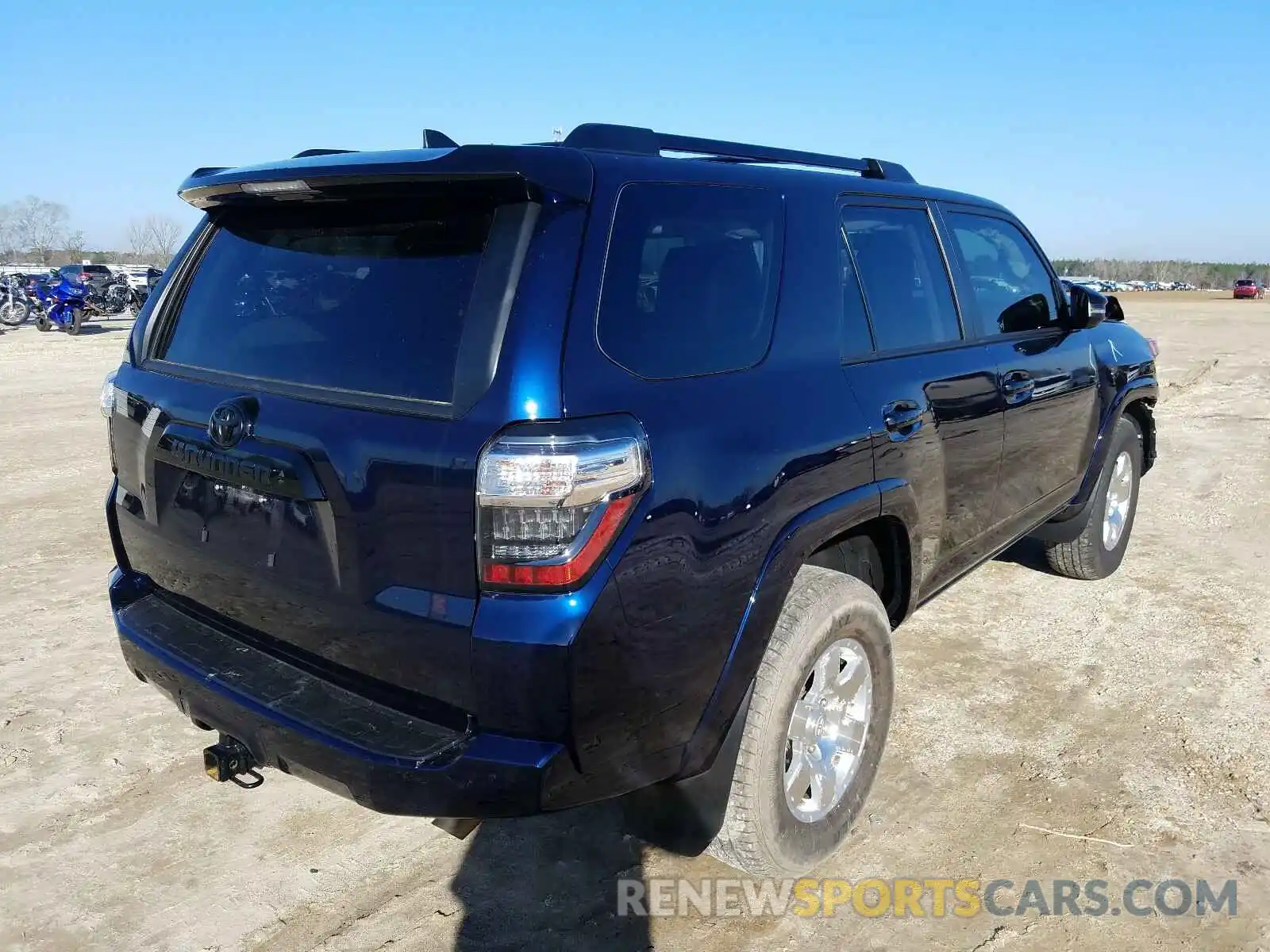 4 Photograph of a damaged car JTEBU5JR7L5763210 TOYOTA 4RUNNER 2020