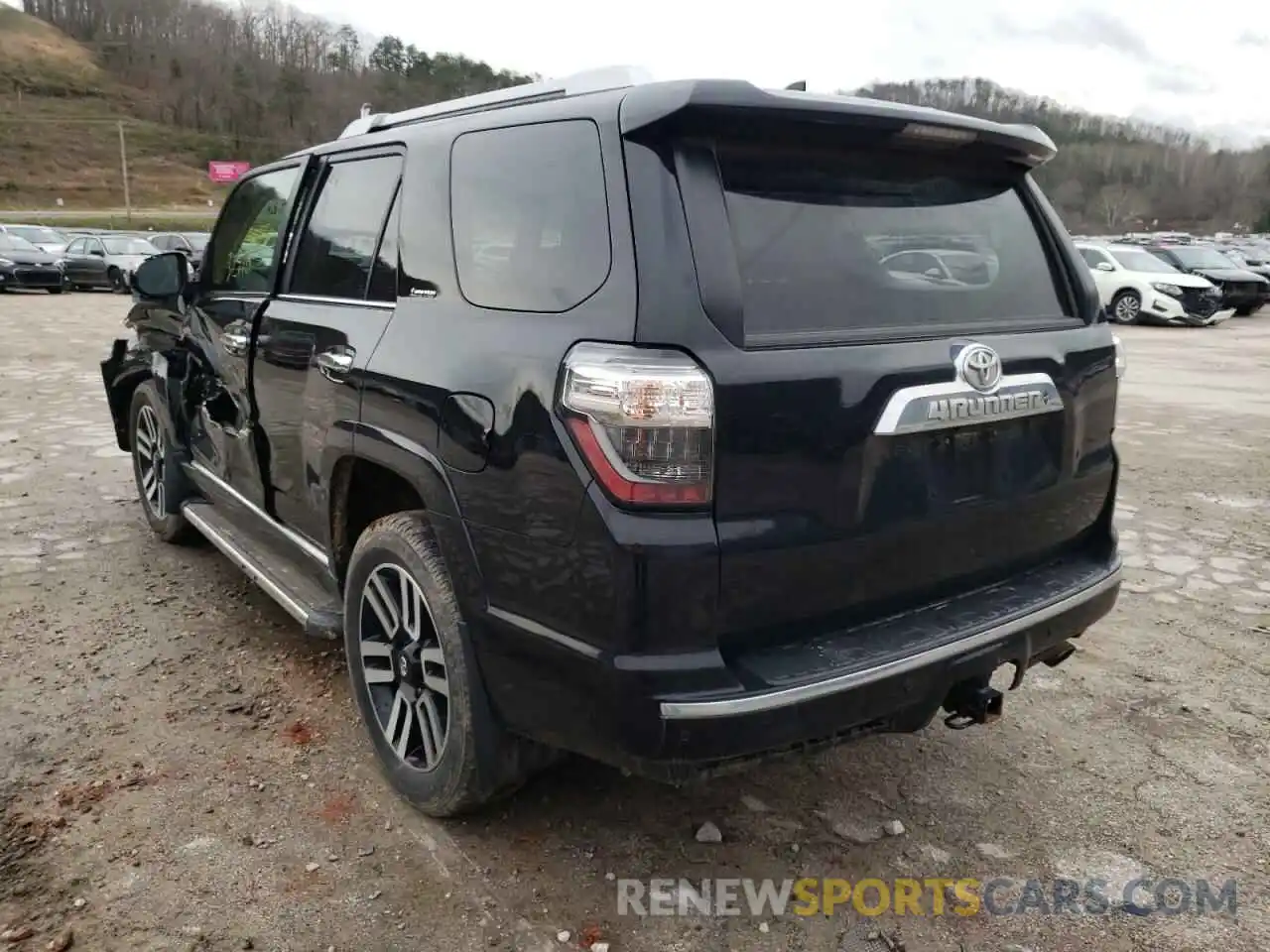 3 Photograph of a damaged car JTEBU5JR7L5766074 TOYOTA 4RUNNER 2020