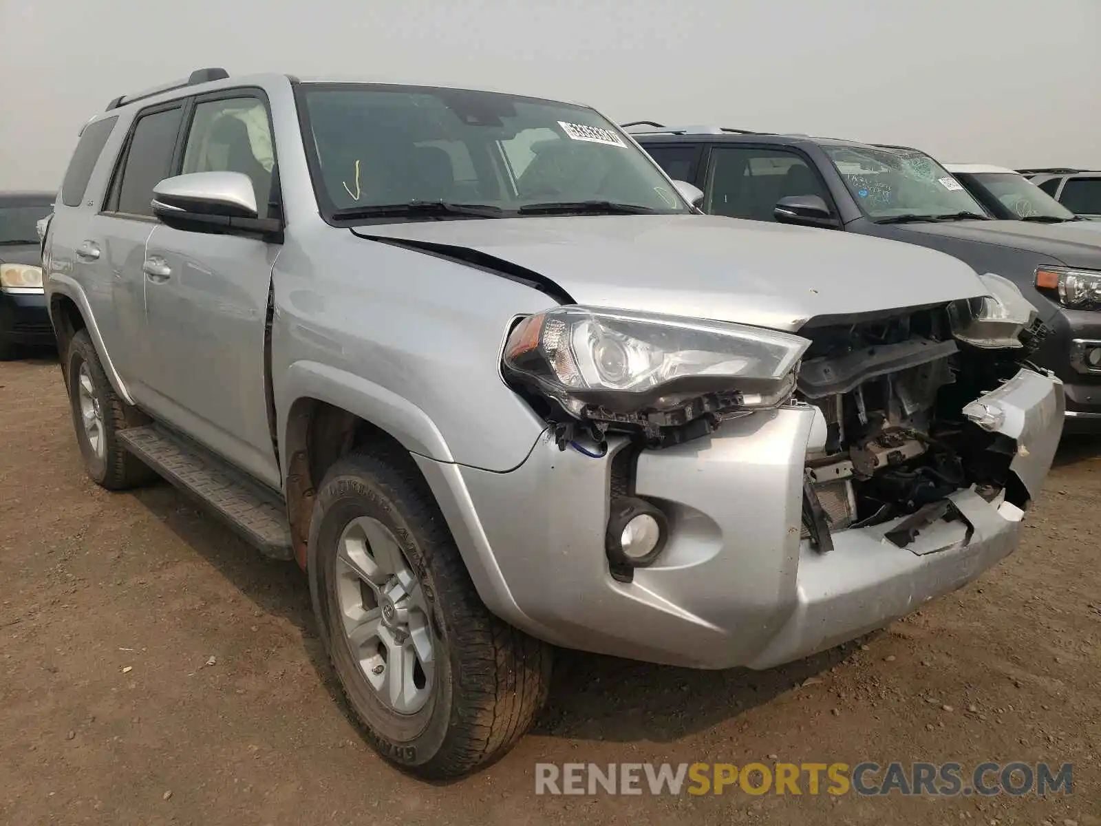 1 Photograph of a damaged car JTEBU5JR7L5772084 TOYOTA 4RUNNER 2020