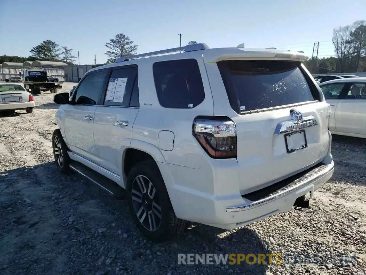 3 Photograph of a damaged car JTEBU5JR7L5772585 TOYOTA 4RUNNER 2020