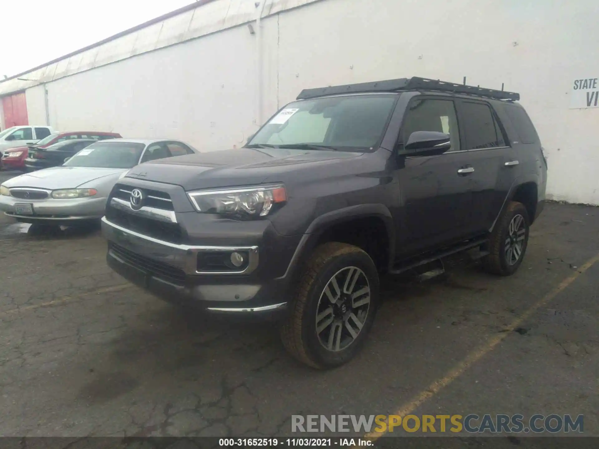 2 Фотография поврежденного автомобиля JTEBU5JR7L5772778 TOYOTA 4RUNNER 2020