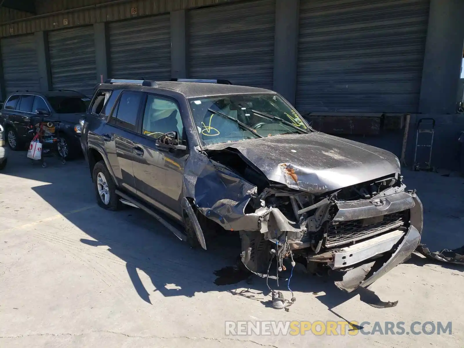 1 Photograph of a damaged car JTEBU5JR7L5779777 TOYOTA 4RUNNER 2020