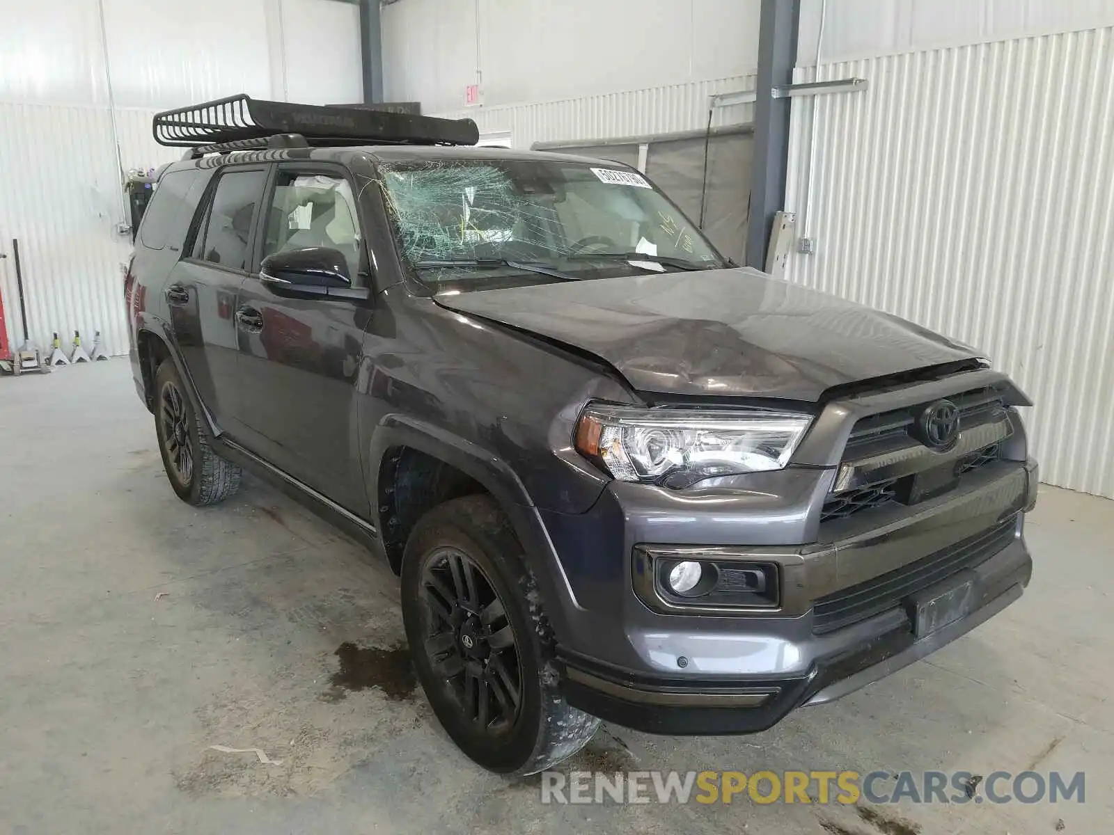 1 Photograph of a damaged car JTEBU5JR7L5786440 TOYOTA 4RUNNER 2020