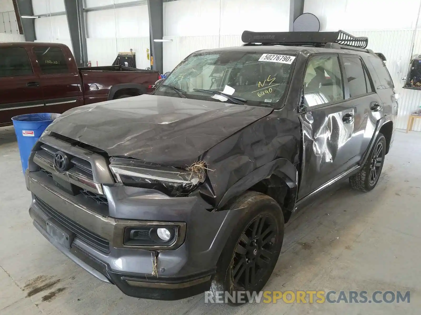 2 Photograph of a damaged car JTEBU5JR7L5786440 TOYOTA 4RUNNER 2020