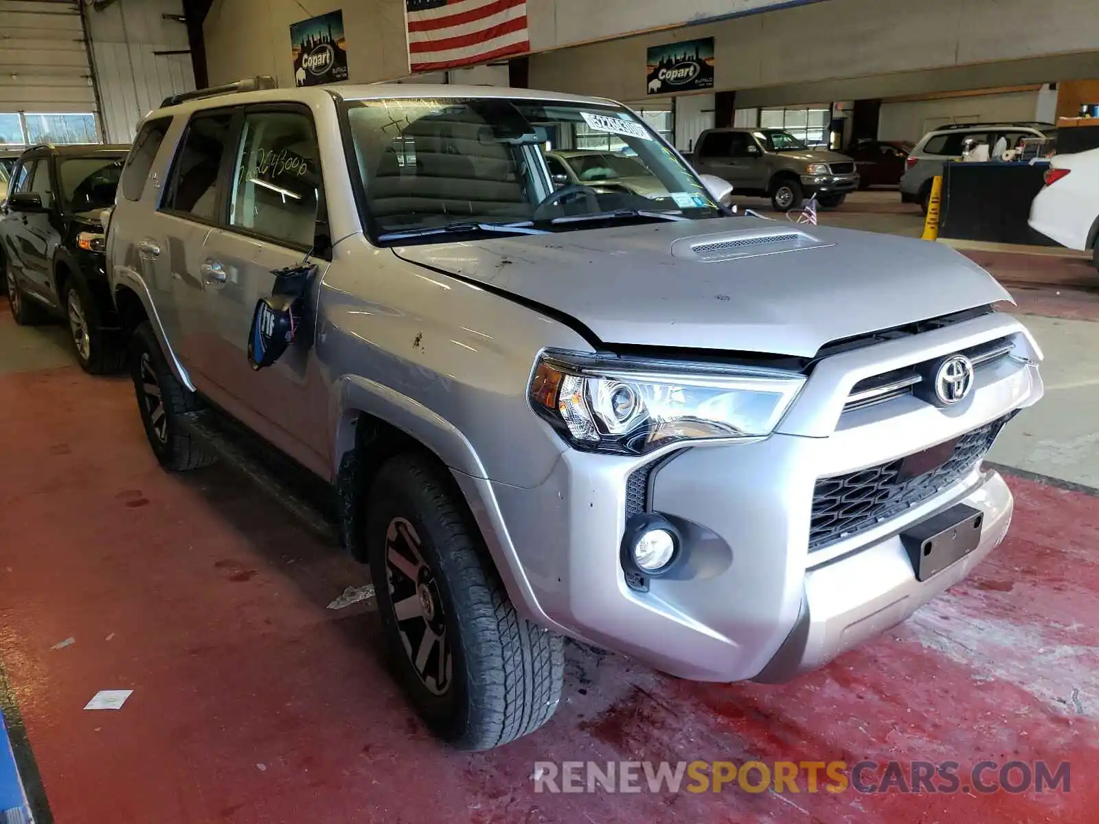 1 Photograph of a damaged car JTEBU5JR7L5796708 TOYOTA 4RUNNER 2020