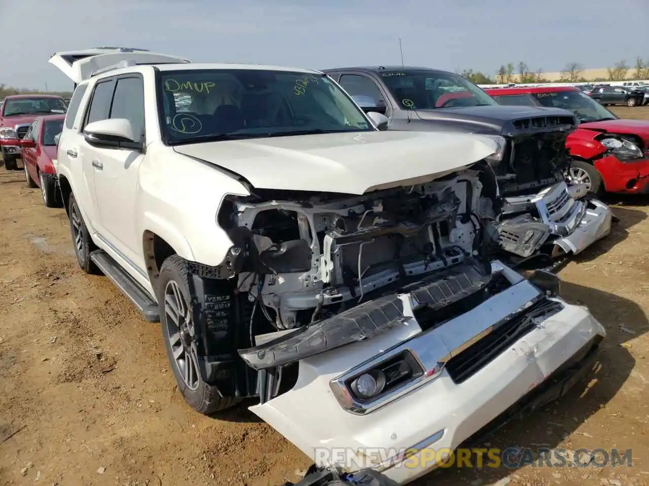 1 Photograph of a damaged car JTEBU5JR7L5799141 TOYOTA 4RUNNER 2020