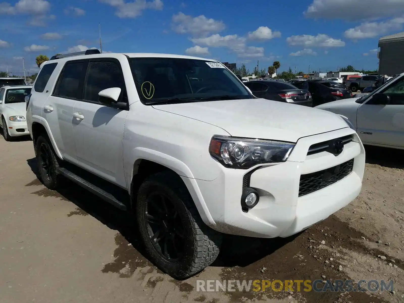 1 Photograph of a damaged car JTEBU5JR7L5800353 TOYOTA 4RUNNER 2020