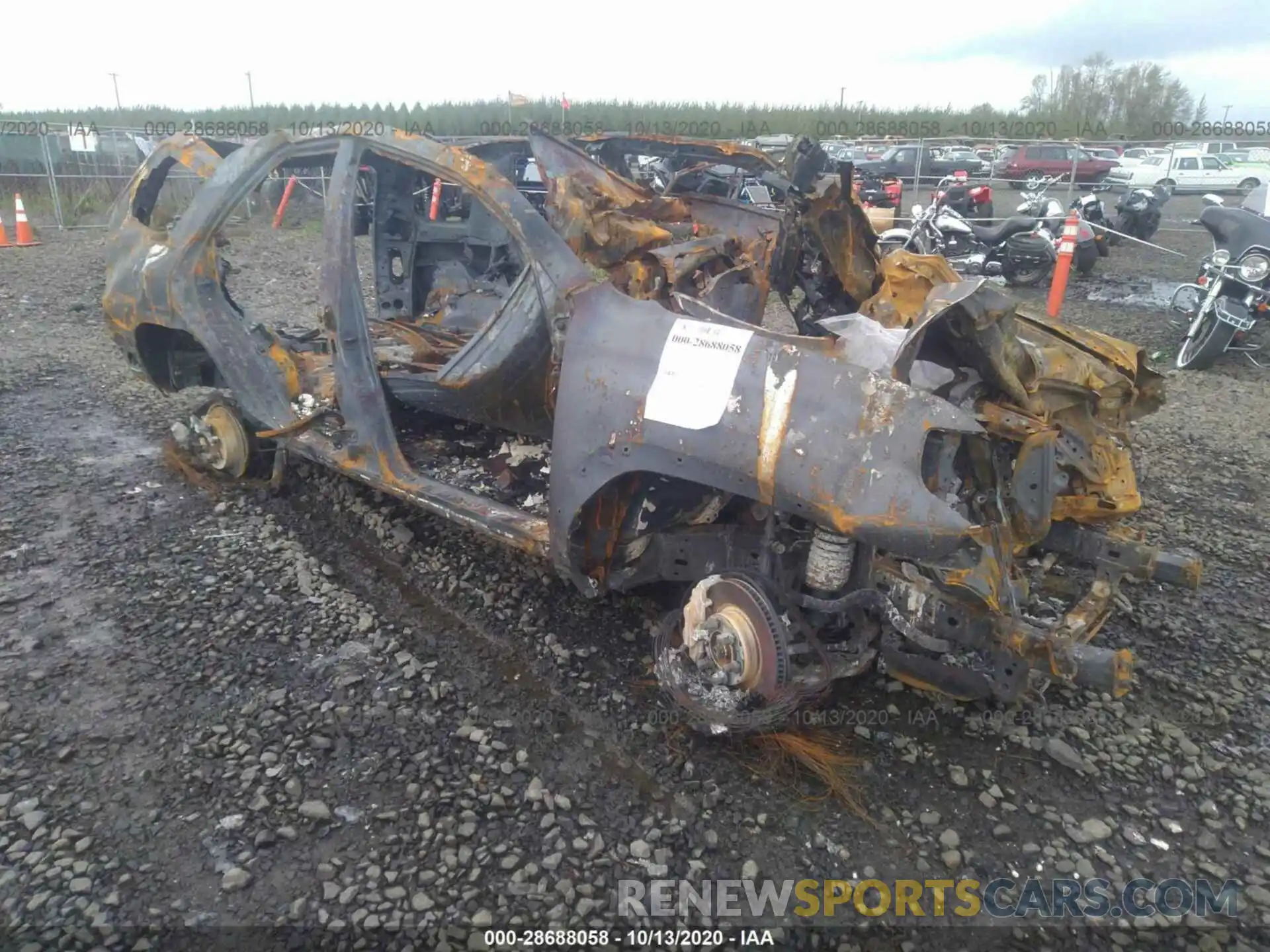 1 Photograph of a damaged car JTEBU5JR7L5802152 TOYOTA 4RUNNER 2020