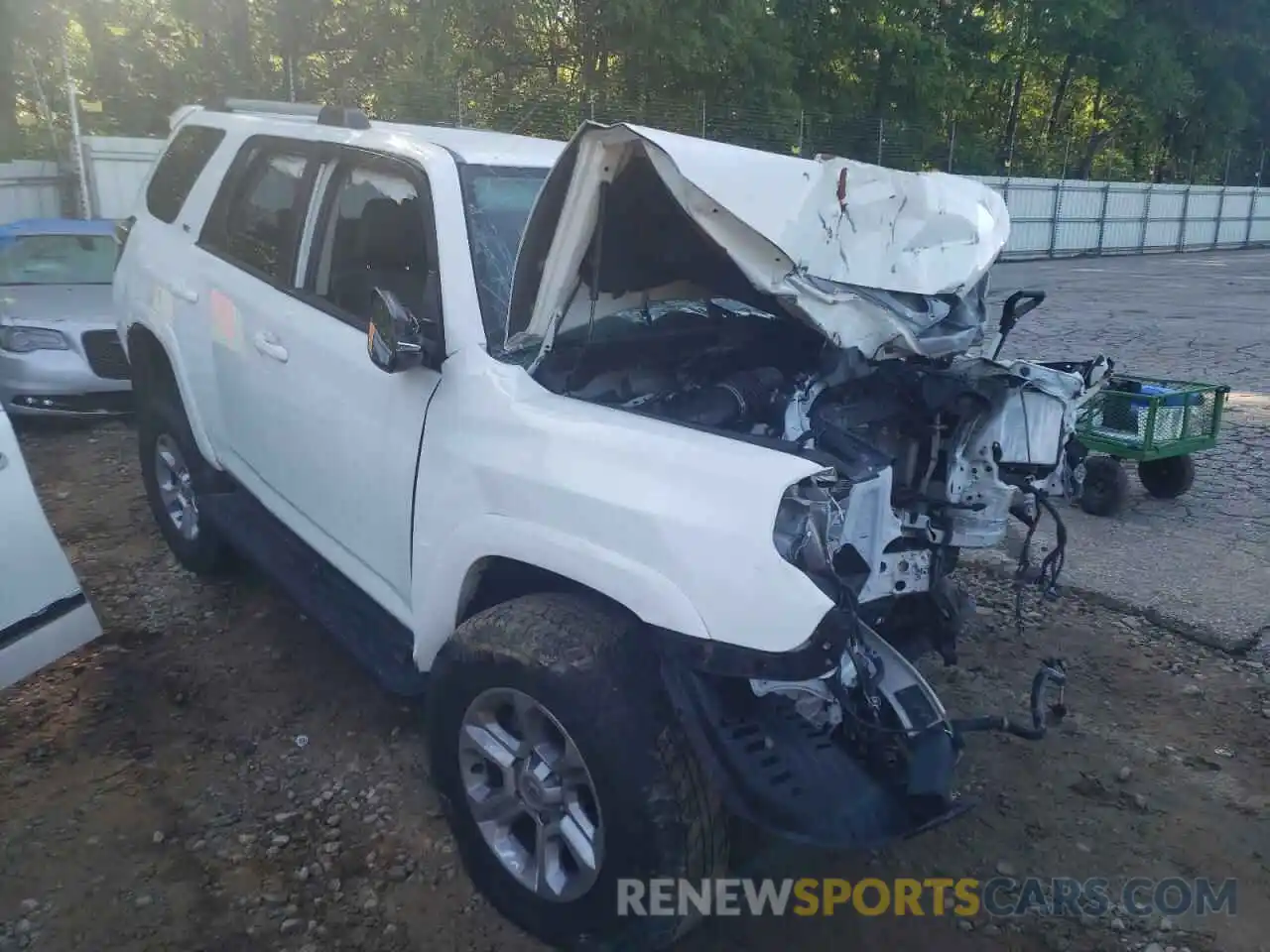 1 Photograph of a damaged car JTEBU5JR7L5803172 TOYOTA 4RUNNER 2020