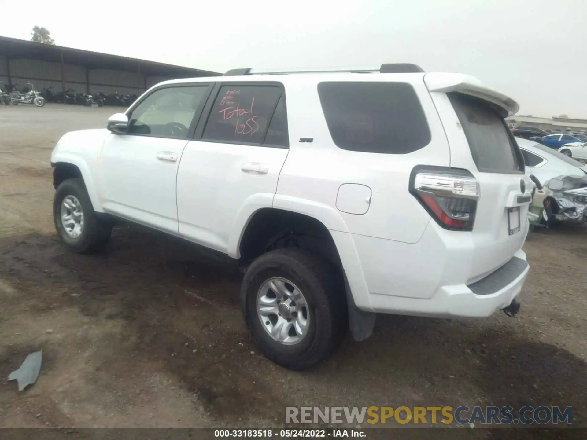 3 Photograph of a damaged car JTEBU5JR7L5809666 TOYOTA 4RUNNER 2020