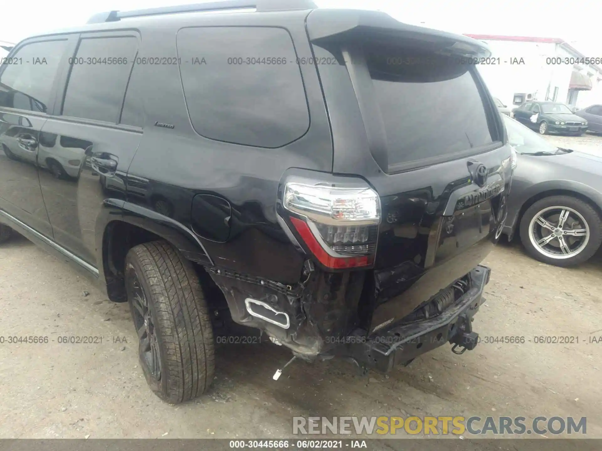 6 Photograph of a damaged car JTEBU5JR7L5819159 TOYOTA 4RUNNER 2020