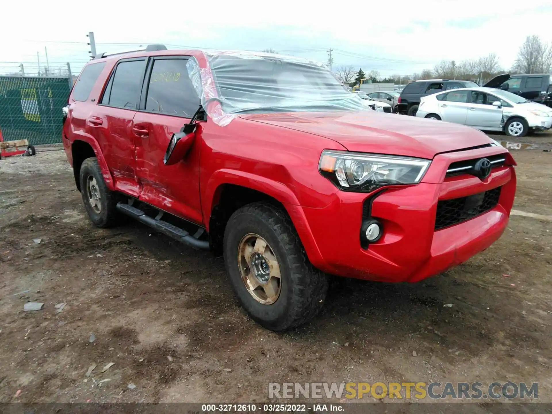 6 Photograph of a damaged car JTEBU5JR7L5820361 TOYOTA 4RUNNER 2020