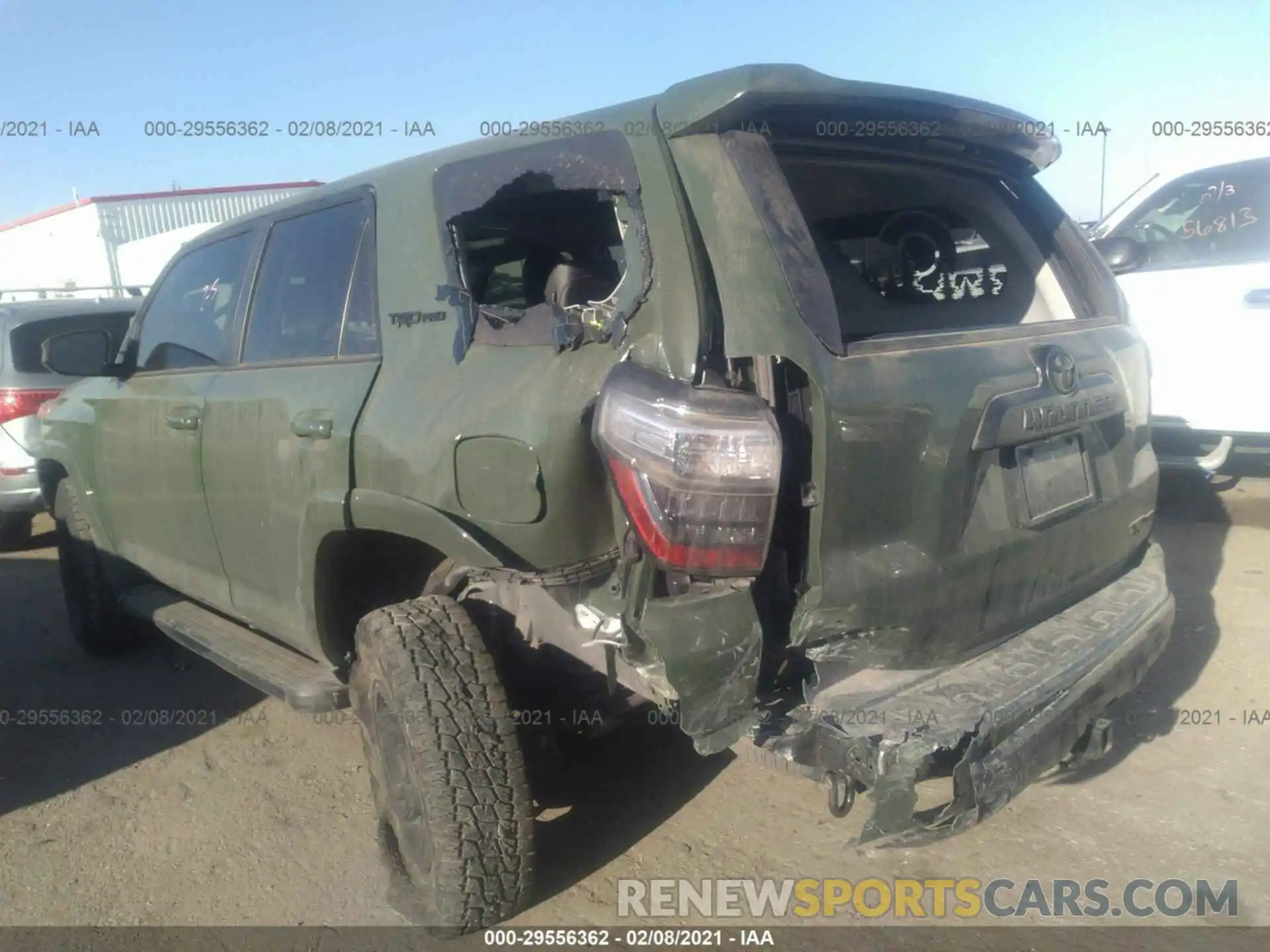 6 Photograph of a damaged car JTEBU5JR7L5822059 TOYOTA 4RUNNER 2020