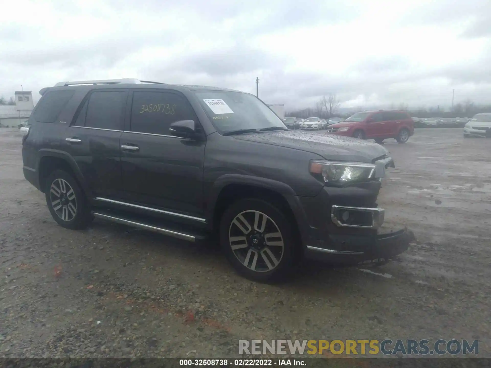 1 Photograph of a damaged car JTEBU5JR7L5832705 TOYOTA 4RUNNER 2020