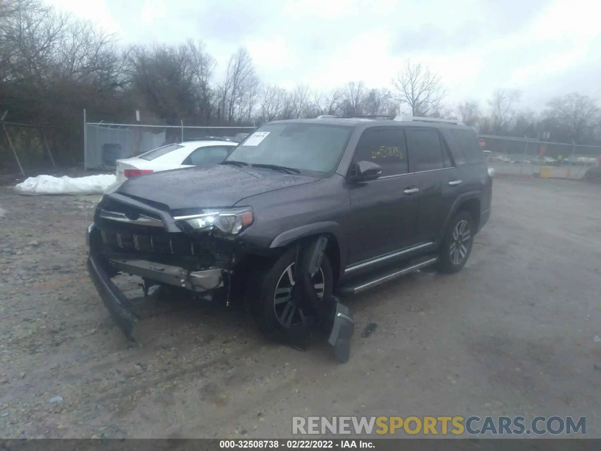 2 Photograph of a damaged car JTEBU5JR7L5832705 TOYOTA 4RUNNER 2020