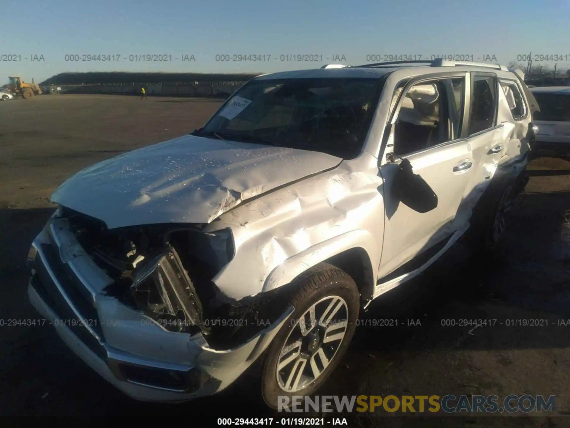 6 Photograph of a damaged car JTEBU5JR7L5835636 TOYOTA 4RUNNER 2020