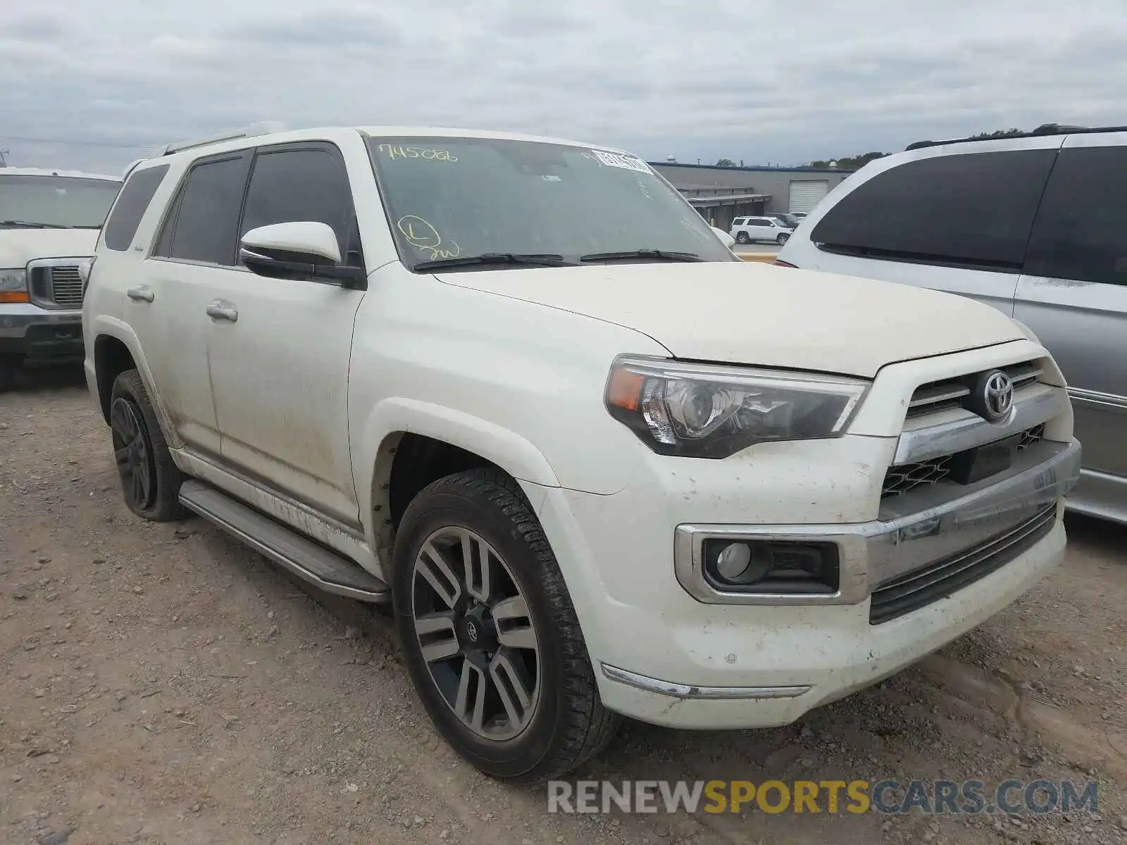 1 Photograph of a damaged car JTEBU5JR8L5745086 TOYOTA 4RUNNER 2020