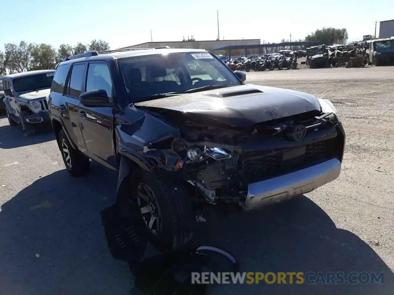 1 Photograph of a damaged car JTEBU5JR8L5745332 TOYOTA 4RUNNER 2020