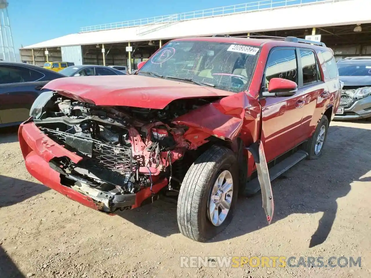 9 Фотография поврежденного автомобиля JTEBU5JR8L5748263 TOYOTA 4RUNNER 2020