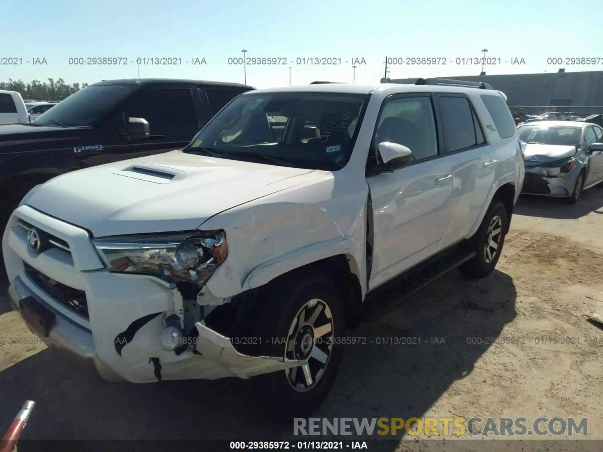 6 Photograph of a damaged car JTEBU5JR8L5755701 TOYOTA 4RUNNER 2020