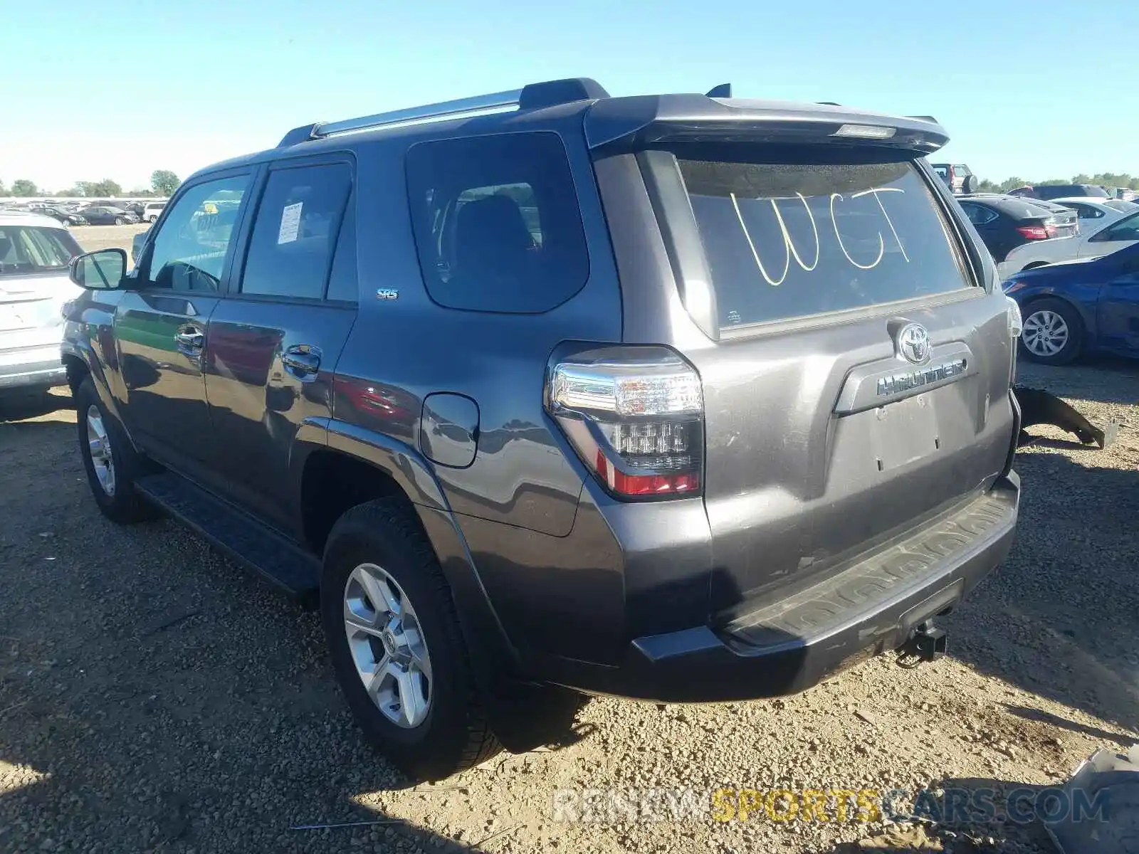 3 Photograph of a damaged car JTEBU5JR8L5758064 TOYOTA 4RUNNER 2020