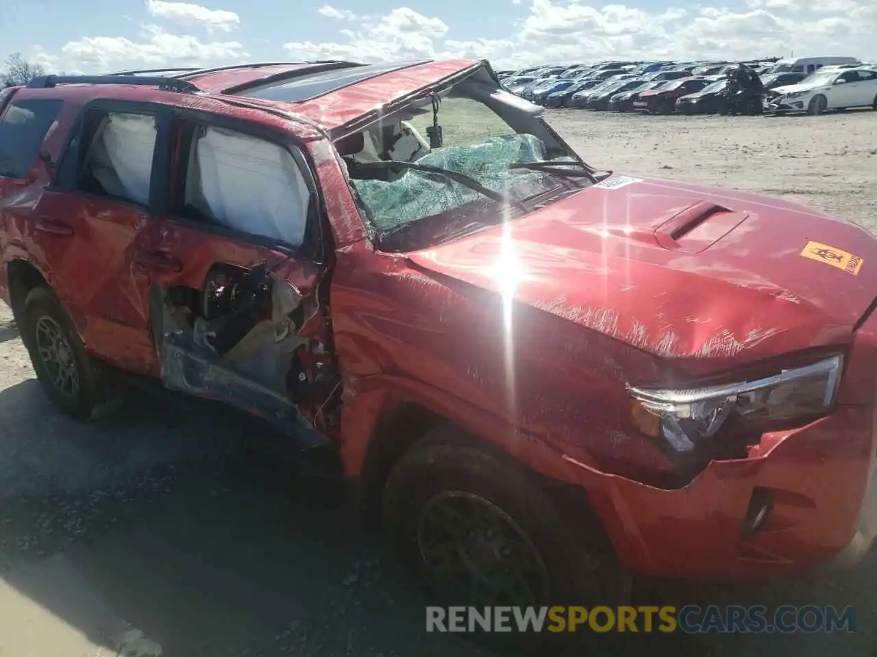 9 Photograph of a damaged car JTEBU5JR8L5778153 TOYOTA 4RUNNER 2020