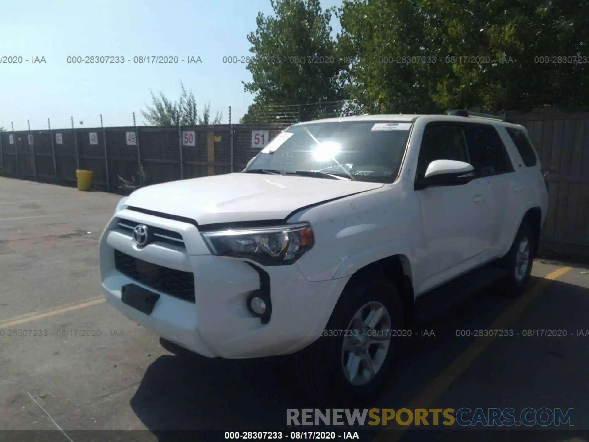 6 Фотография поврежденного автомобиля JTEBU5JR8L5788276 TOYOTA 4RUNNER 2020