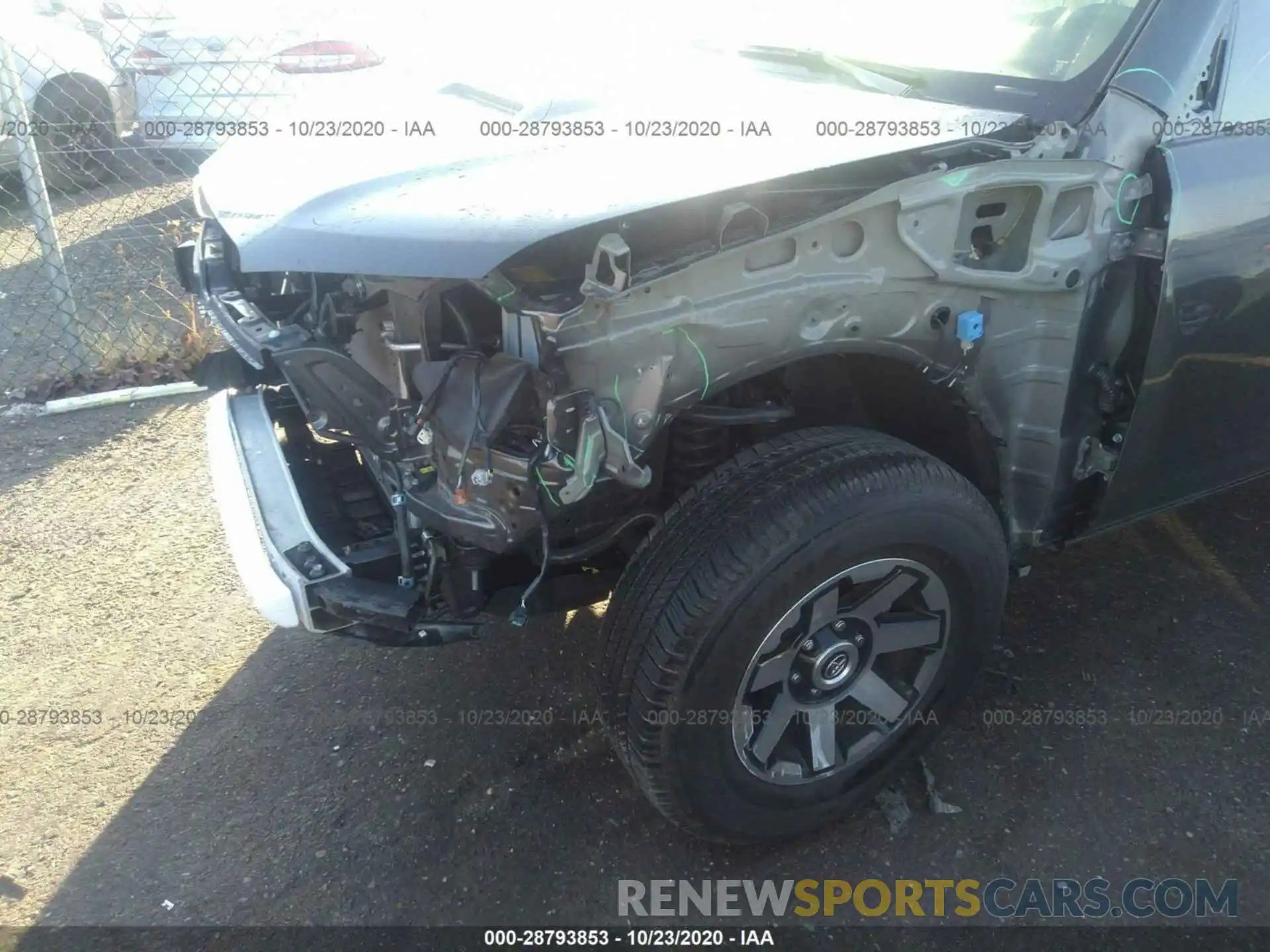6 Фотография поврежденного автомобиля JTEBU5JR8L5789721 TOYOTA 4RUNNER 2020