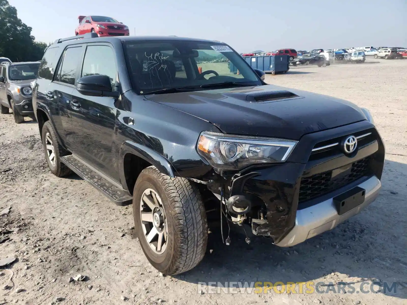 1 Photograph of a damaged car JTEBU5JR8L5790738 TOYOTA 4RUNNER 2020