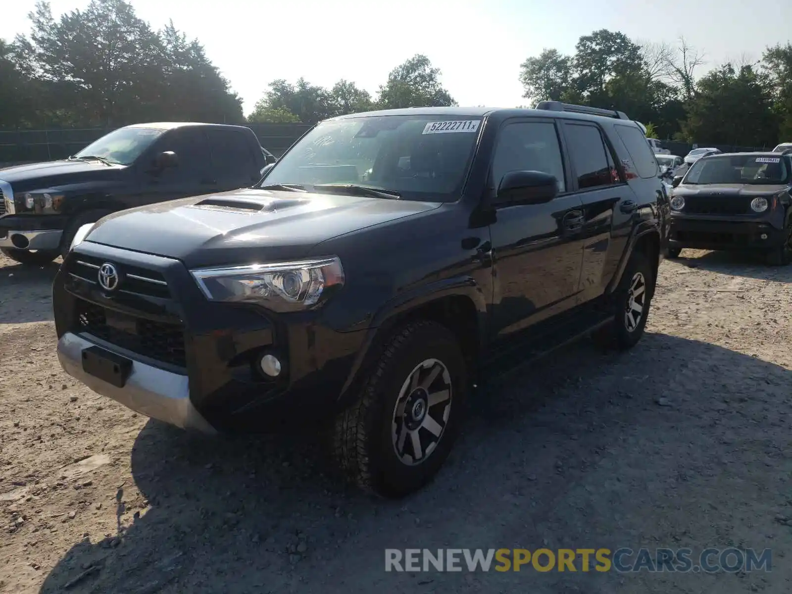 2 Photograph of a damaged car JTEBU5JR8L5790738 TOYOTA 4RUNNER 2020