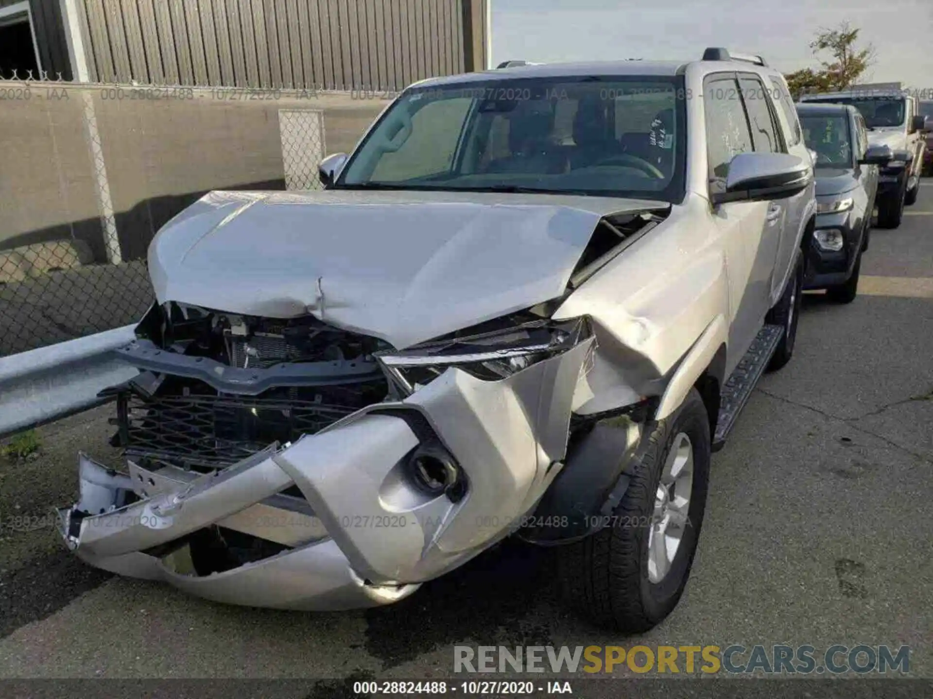 14 Photograph of a damaged car JTEBU5JR8L5794918 TOYOTA 4RUNNER 2020