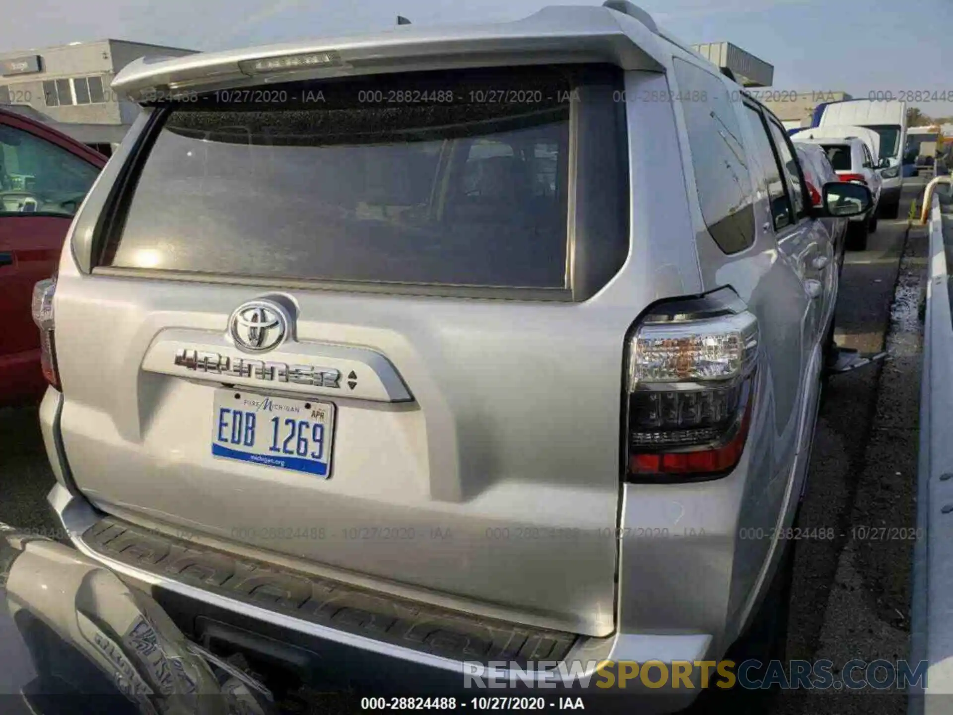 15 Фотография поврежденного автомобиля JTEBU5JR8L5794918 TOYOTA 4RUNNER 2020