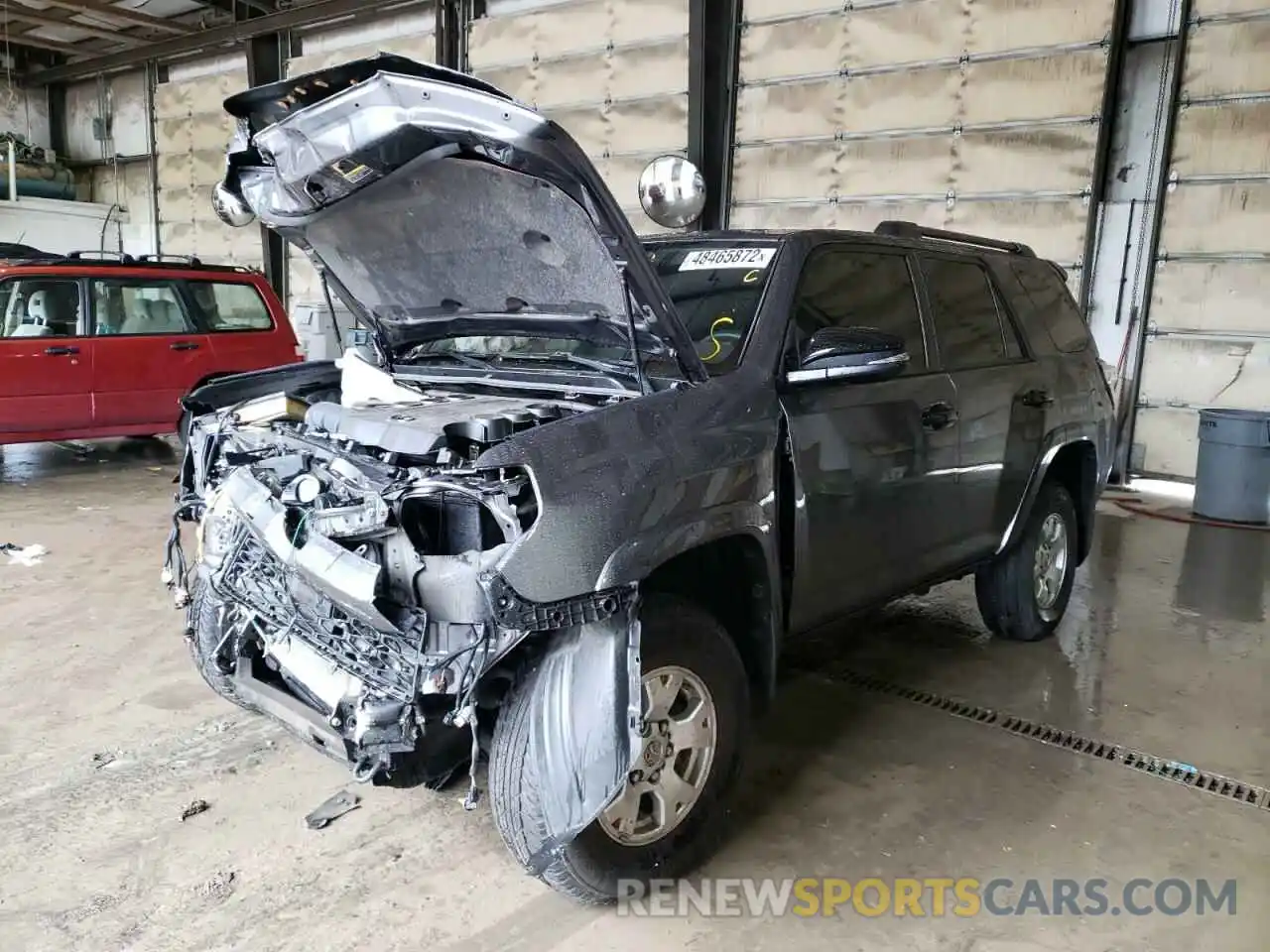 2 Photograph of a damaged car JTEBU5JR8L5799021 TOYOTA 4RUNNER 2020