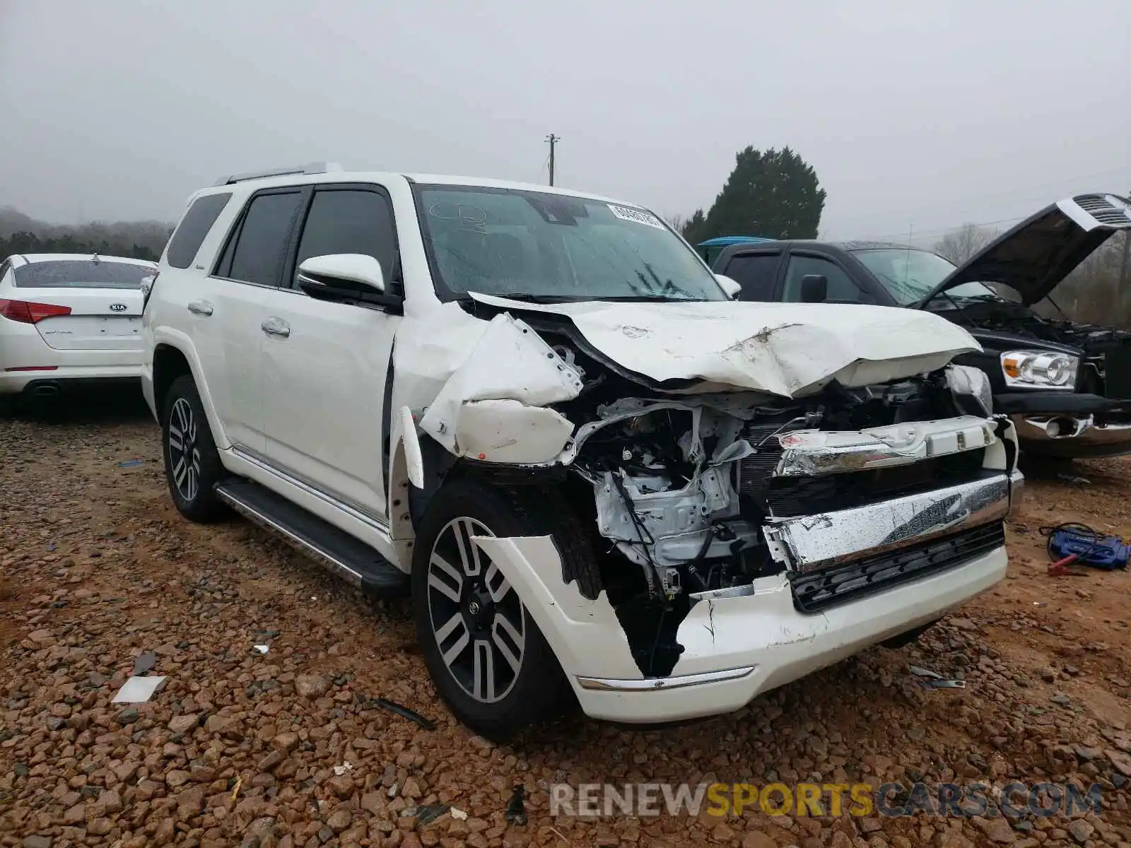 1 Photograph of a damaged car JTEBU5JR8L5802113 TOYOTA 4RUNNER 2020