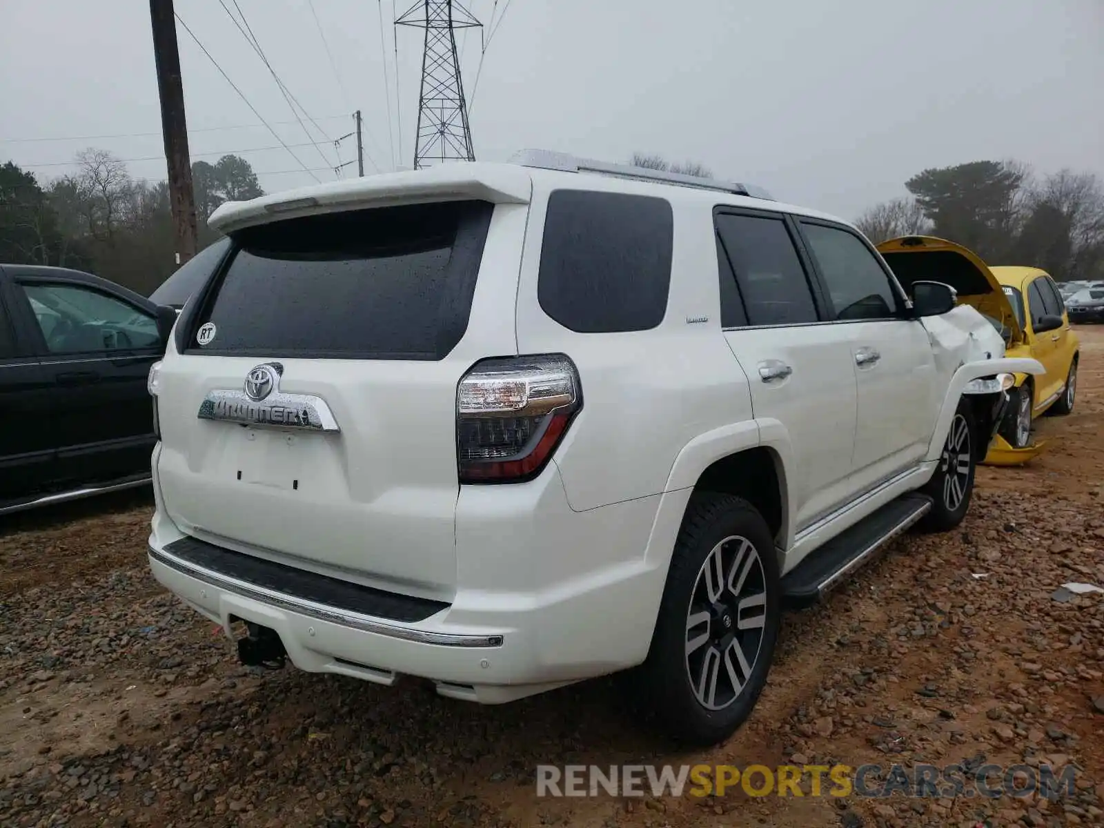 4 Photograph of a damaged car JTEBU5JR8L5802113 TOYOTA 4RUNNER 2020