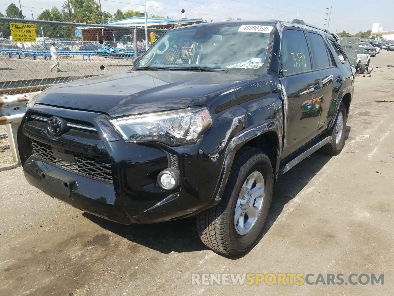 2 Фотография поврежденного автомобиля JTEBU5JR8L5804525 TOYOTA 4RUNNER 2020