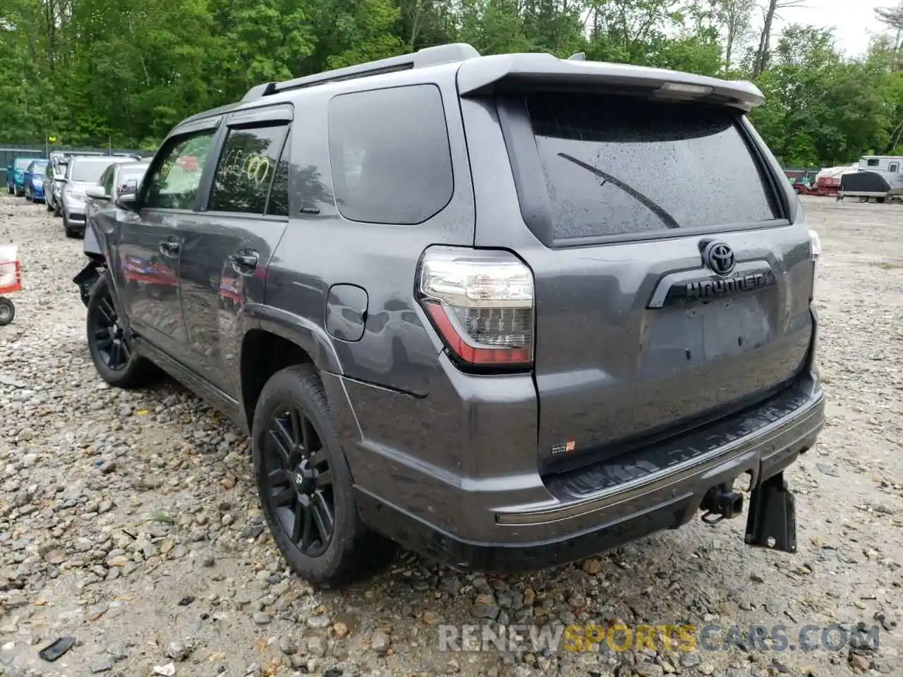 3 Photograph of a damaged car JTEBU5JR8L5810857 TOYOTA 4RUNNER 2020